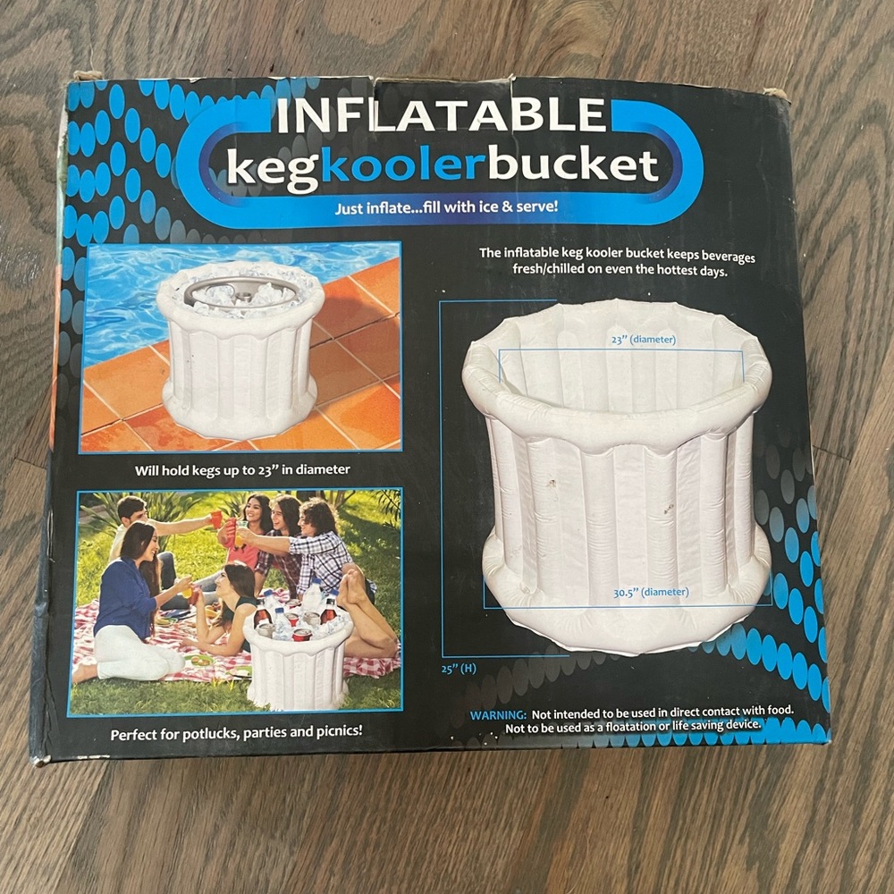 Inflatable Keg Cooler Bucket